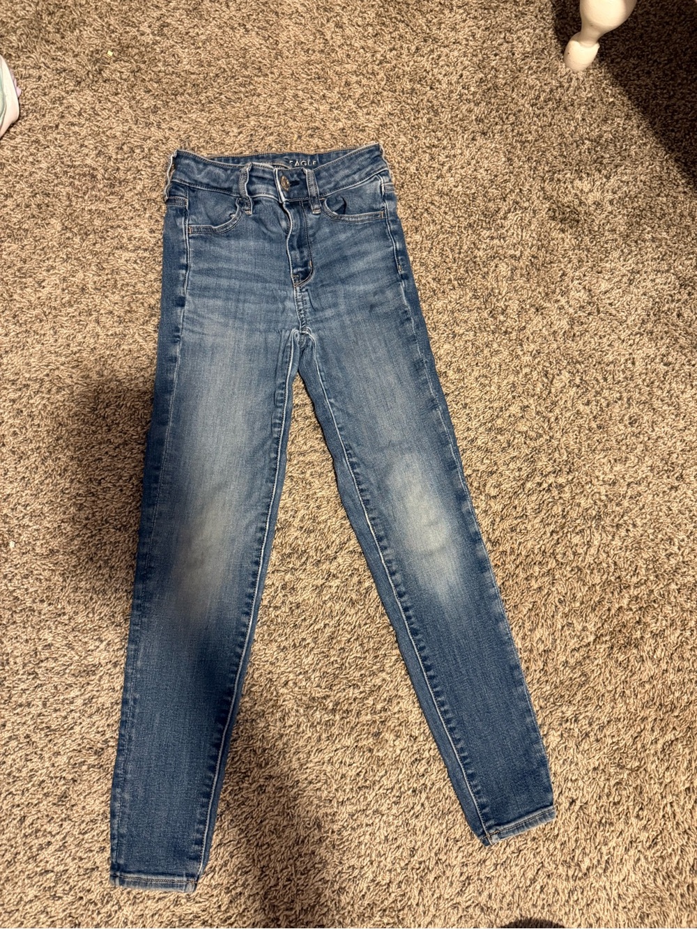 American Eagle Outfitters Women's Medium Blue Skinny Jeans